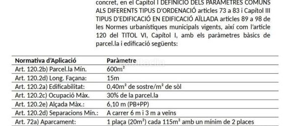  قطعة أرض في Sant Cebria De Vallalta, Spain 518متر مربع رقم 71608 9