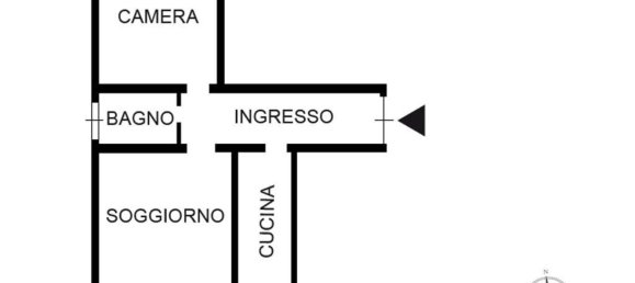 2 rooms Apartment in Vimercate, Italy No. 183240 12