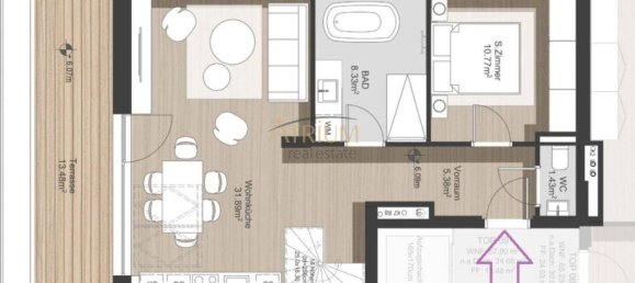 3 rooms Duplex in Tulln an der Donau, Austria No. 251619 13