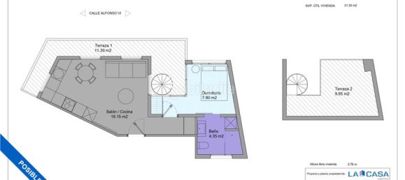 1 غرف نوم بانتهاوس في Madrid, Spain رقم 187129 9