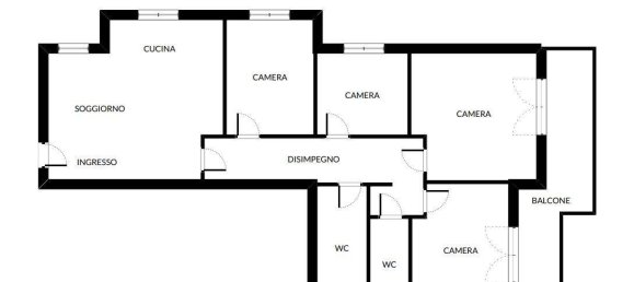 4 rooms Apartment in San Giorgio a Cremano, Italy No. 17732 27