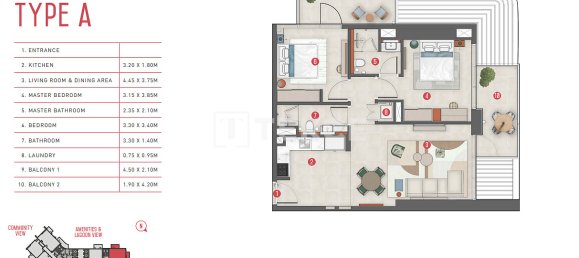 2 bedrooms Apartment for sale in Meydan, Dubai, UAE № 186195 15