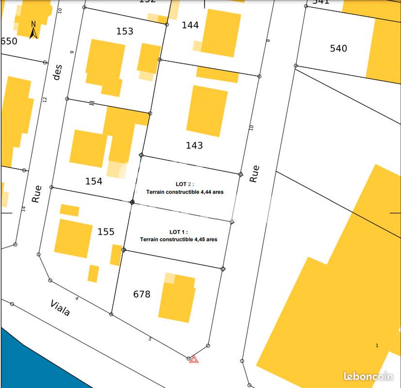 Земельный участок 445м² в Рино, Франция № 270707