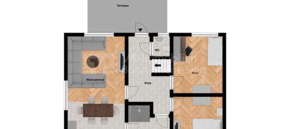 Дом с 2 спальнями в Рейн-Зиг, Германия № 153075 29