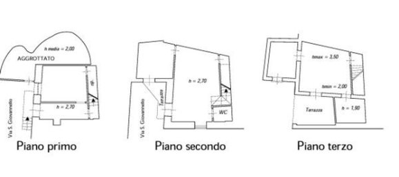 Квартира с 2 комнатами в Энна, Италия № 274360 11