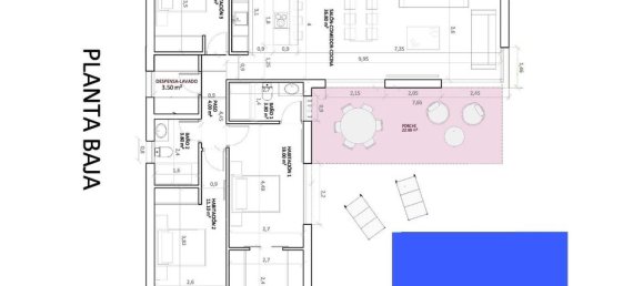 3 Schlafzimmer Villa in Monforte del Cid, Spain, Nr. 176050 10