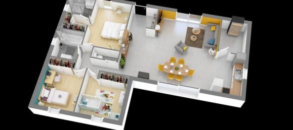 Casa de 3 dormitorios en Savigny-en-Veron, France No. 300652 3