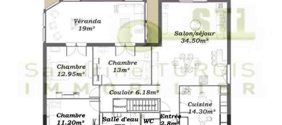 Дом с 3 спальнями в Буаморан, Франция № 257955 7