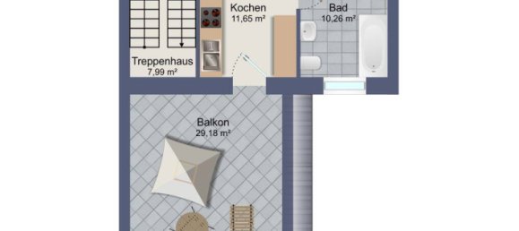 1 bedroom Apartment in Trier-Saarburg, Germany No. 274291 10