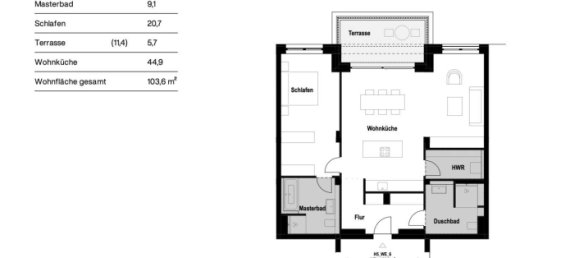 2 Schlafzimmer Wohnung in Essen, Germany, Nr. 81072 13