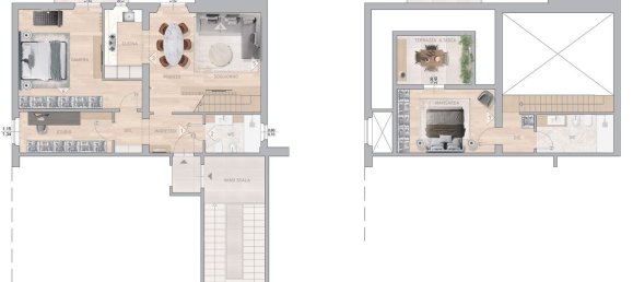 4 rooms Duplex in Florence, Italy No. 182016 8