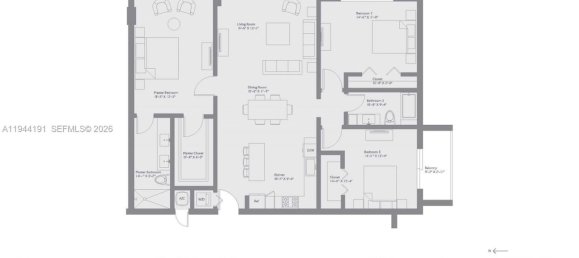 3 dormitorios propiedad comercial en venta en Miami, Miami-Dade, Florida, USA № 614581 11