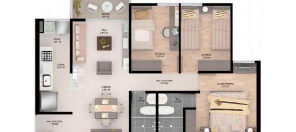 3 bedrooms Penthouse in Sant Marti, Spain No. 19247 32