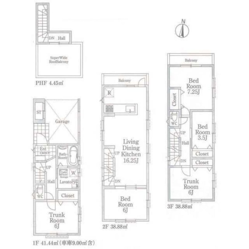 3 bedrooms House in Tokyo, Japan No. 6310