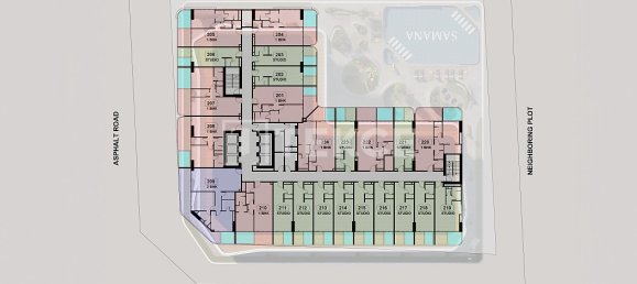 Студия в Dubai Land, Дубай, ОАЭ № 203448 30