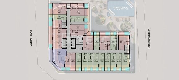 Студия в Dubai Land, Дубай, ОАЭ № 203448 29