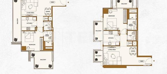 1 dormitorio apartamento en venta en Jumeirah Village Triangle, Dubai, UAE № 120329 15
