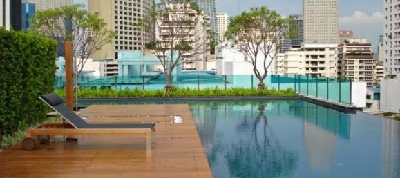 Кондоминиум  с 1 спальней в Бангкок, Таиланд № 19187 2