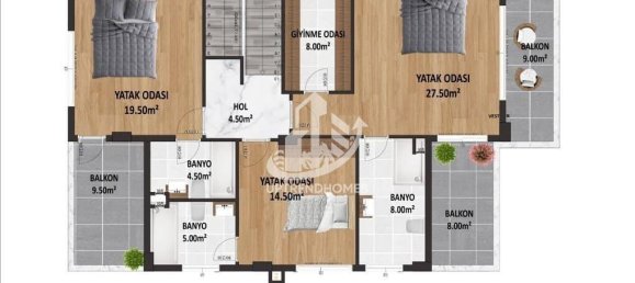 Villa 4+1 in Kargicak, Turkey No. 15299 30