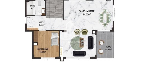 Villa 4+1 in Kargicak, Turkey No. 15299 29