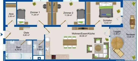 Apartamento de 4 divisões em Scharding, Austria N.º 186816 19