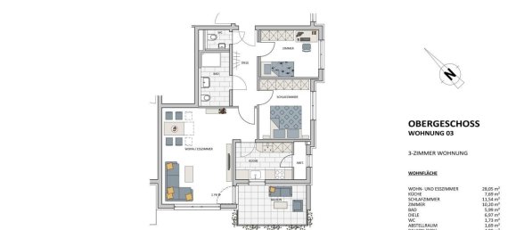 3-salle Appartement à Baden-Wurttemberg, Germany No. 35221 13