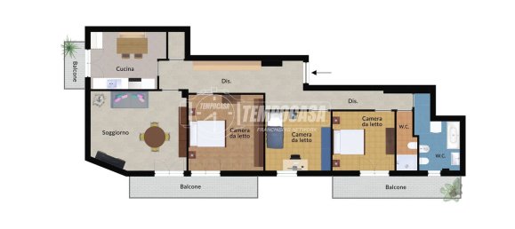 4-salle Appartement à Rapallo, Italy No. 163972 22