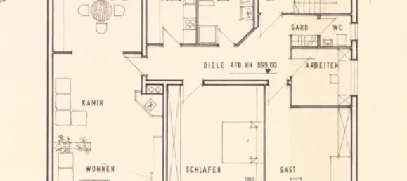 2 غرف نوم منزل في Tuttlingen, Germany رقم 33623 8