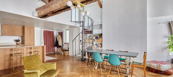 3 bedrooms Duplex in Paris, France No. 113676 2