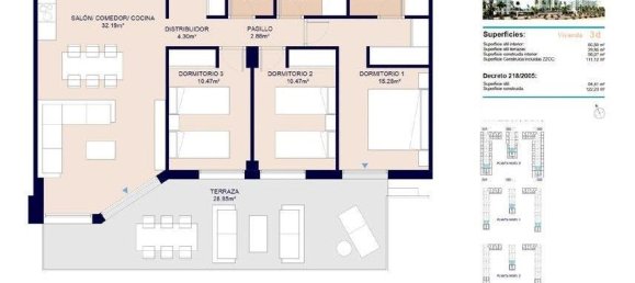 3 bedrooms Apartment in Almerimar, Spain No. 12851 12