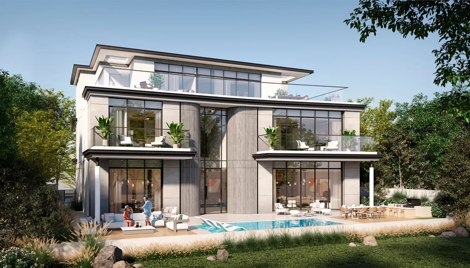 Villa de 5 dormitorios en Dubai, UAE No. 103416