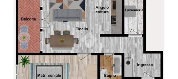 2غرفة شقة في Genoa, Italy رقم 286412 26