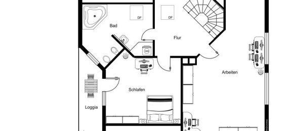 3 rooms House in Darmstadt, Germany No. 267081 4