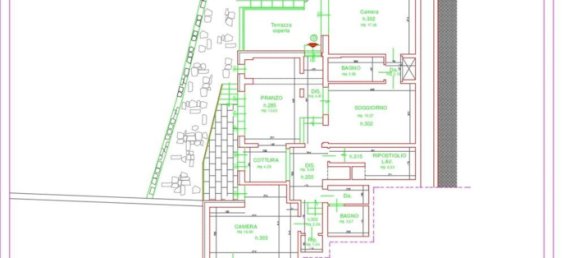 5 rooms Apartment in Florence, Italy No. 233127 19