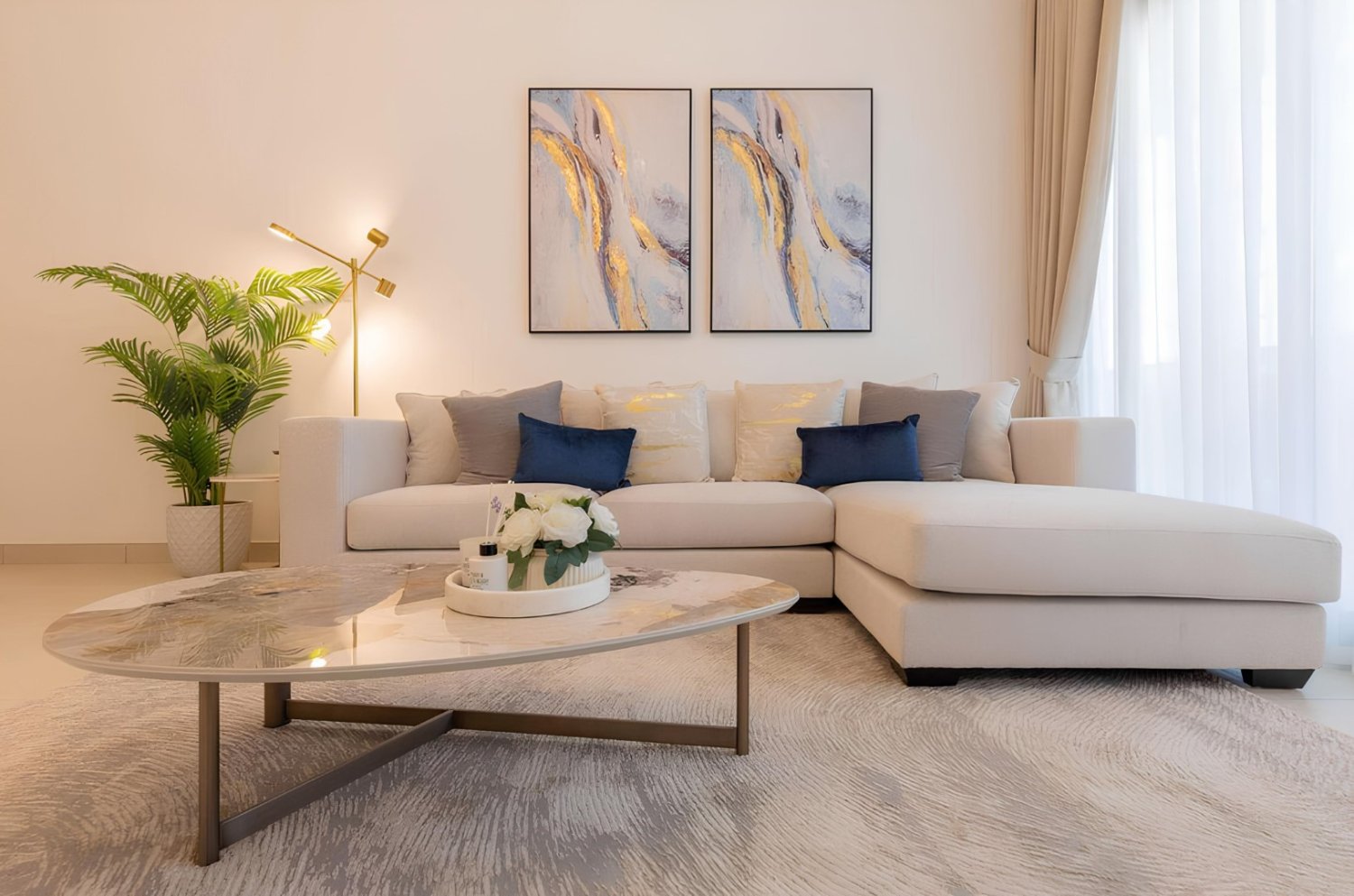 2 Schlafzimmer Wohnung in Confident Lancaster, Wadi Al Safa 2, UAE, Nr. 68791