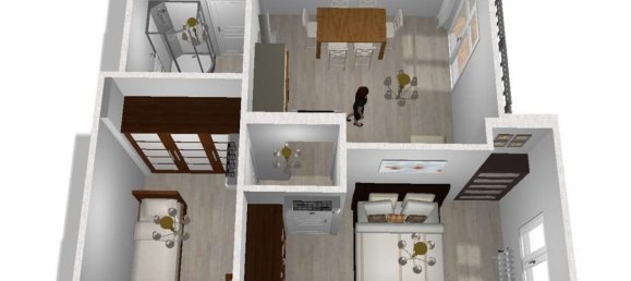 3 rooms Apartment in Florence, Italy No. 181755 3