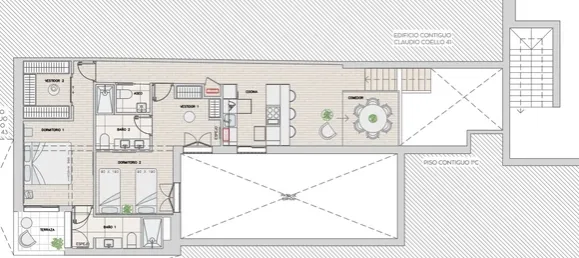 2 chambres Duplex à Madrid, Spain No. 123471 2