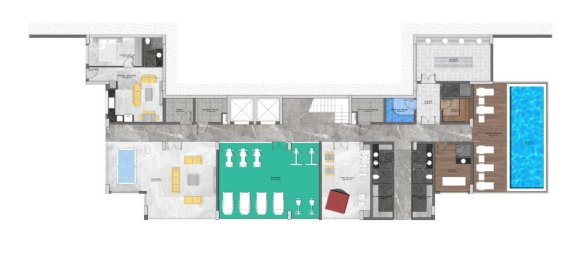 Wohnung 1+1 in Alanya, Turkey, Nr. 3693 11