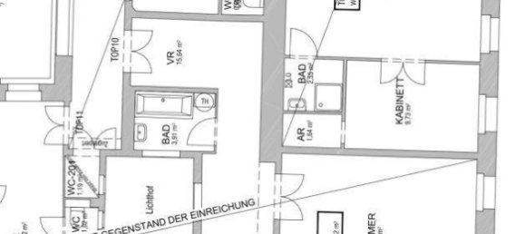 3-salle Appartement à Margareten, Austria No. 36624 17