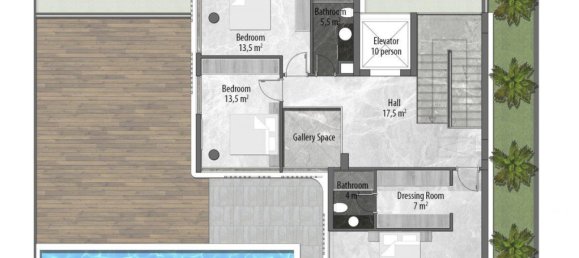 5 rooms Villa in Alanya, Turkey No. 10104 29