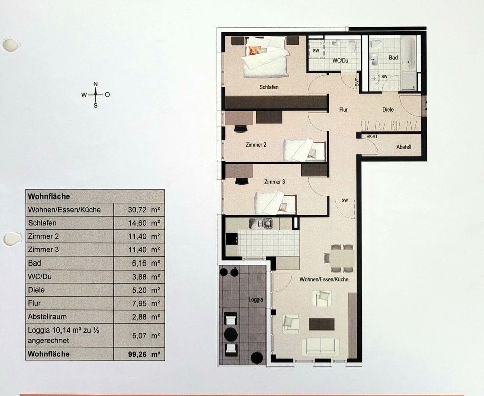 Apartamento T3 em Ludwigsburg, Germany N.º 334803