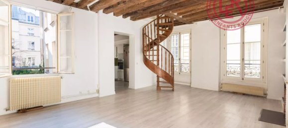 Дуплекс с 2 спальнями в Париж, Франция № 348887 19