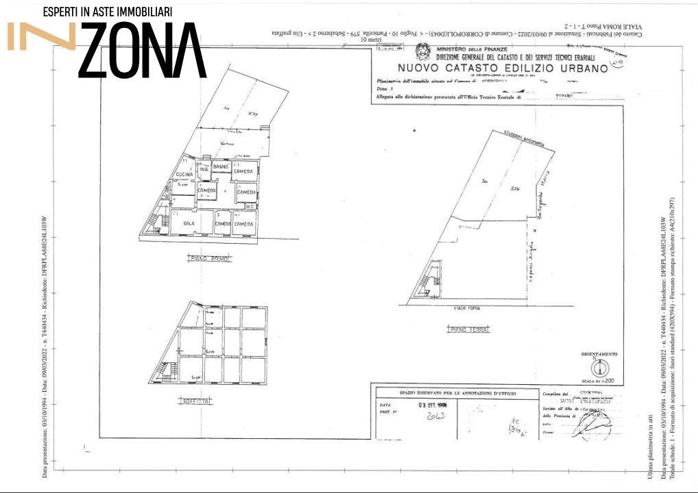 Квартира с 5 спальнями в Коррополи, Италия № 98362
