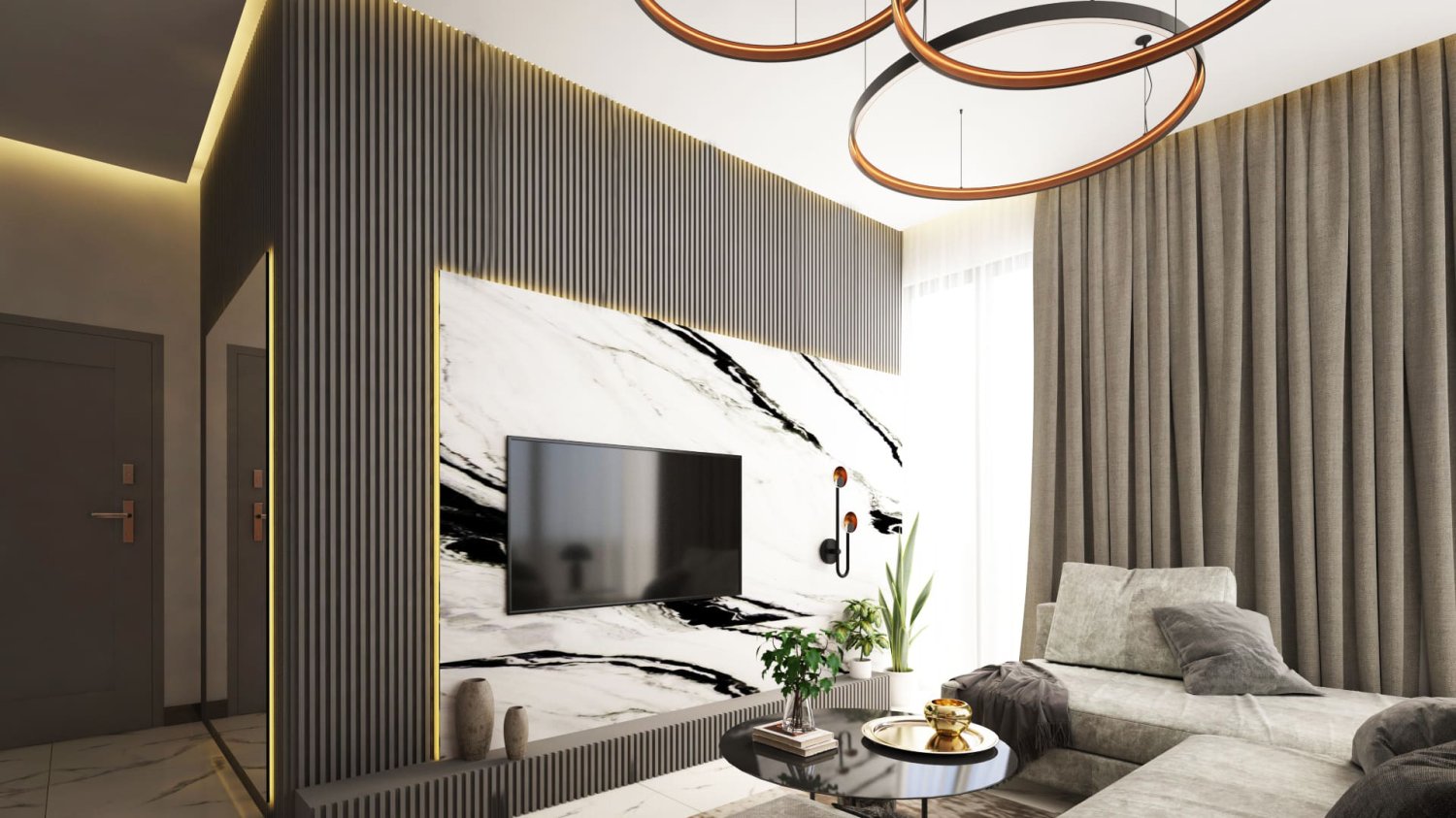 Appartement 1+1 à Blue Sunlight, Mahmutlar, Turkey No. 36511