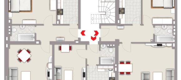 22 غرف نوم بناية في Monchengladbach, Germany رقم 311578 31