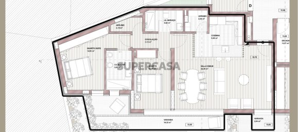 2 bedrooms Apartment in Aveiro, Portugal No. 154592 13