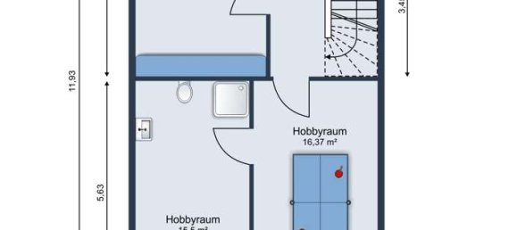 Adosado de 3 dormitorios en Hochtaunuskreis, Germany No. 43922 14