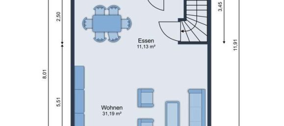 Adosado de 3 dormitorios en Hochtaunuskreis, Germany No. 43922 12