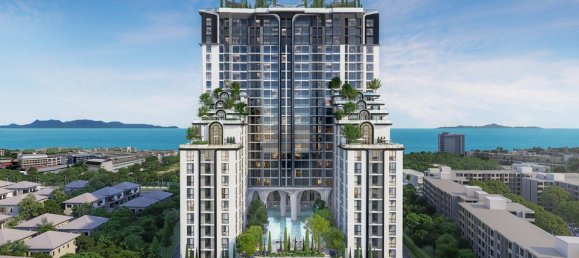 2-salle Appartement à Pattaya, Thailand No. 60140 13