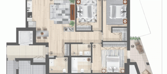 3 bedrooms Apartment in Lisbon, Portugal No. 97176 12